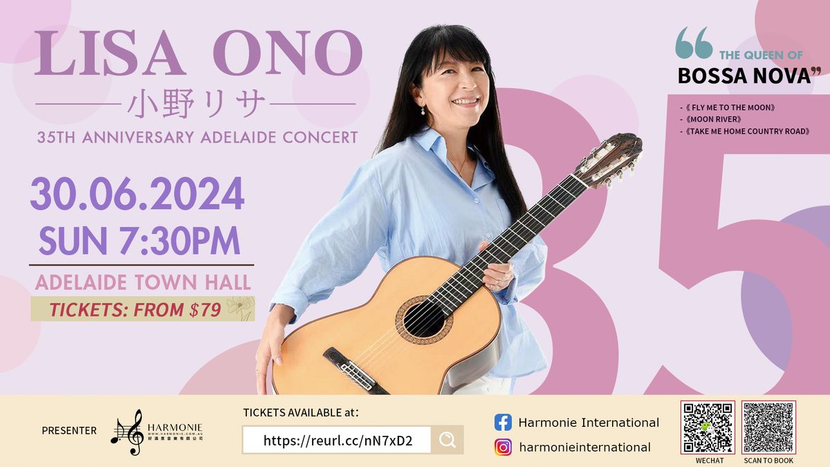 2024 Lisa Ono 35th Anniversary World Tour in Adelaide