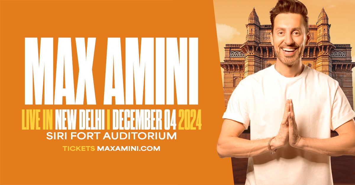 Max Amini Live in New Delhi!