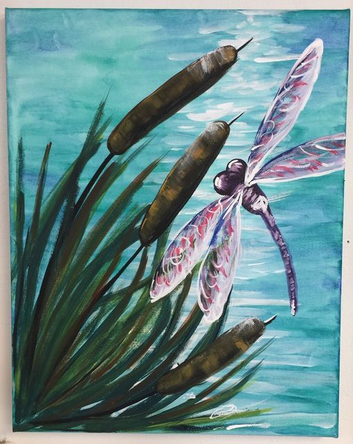 Dragonfly Painting