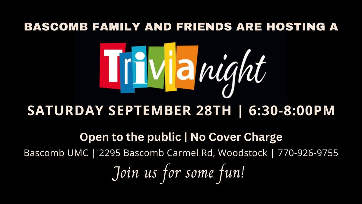 Bascomb Trivia Night