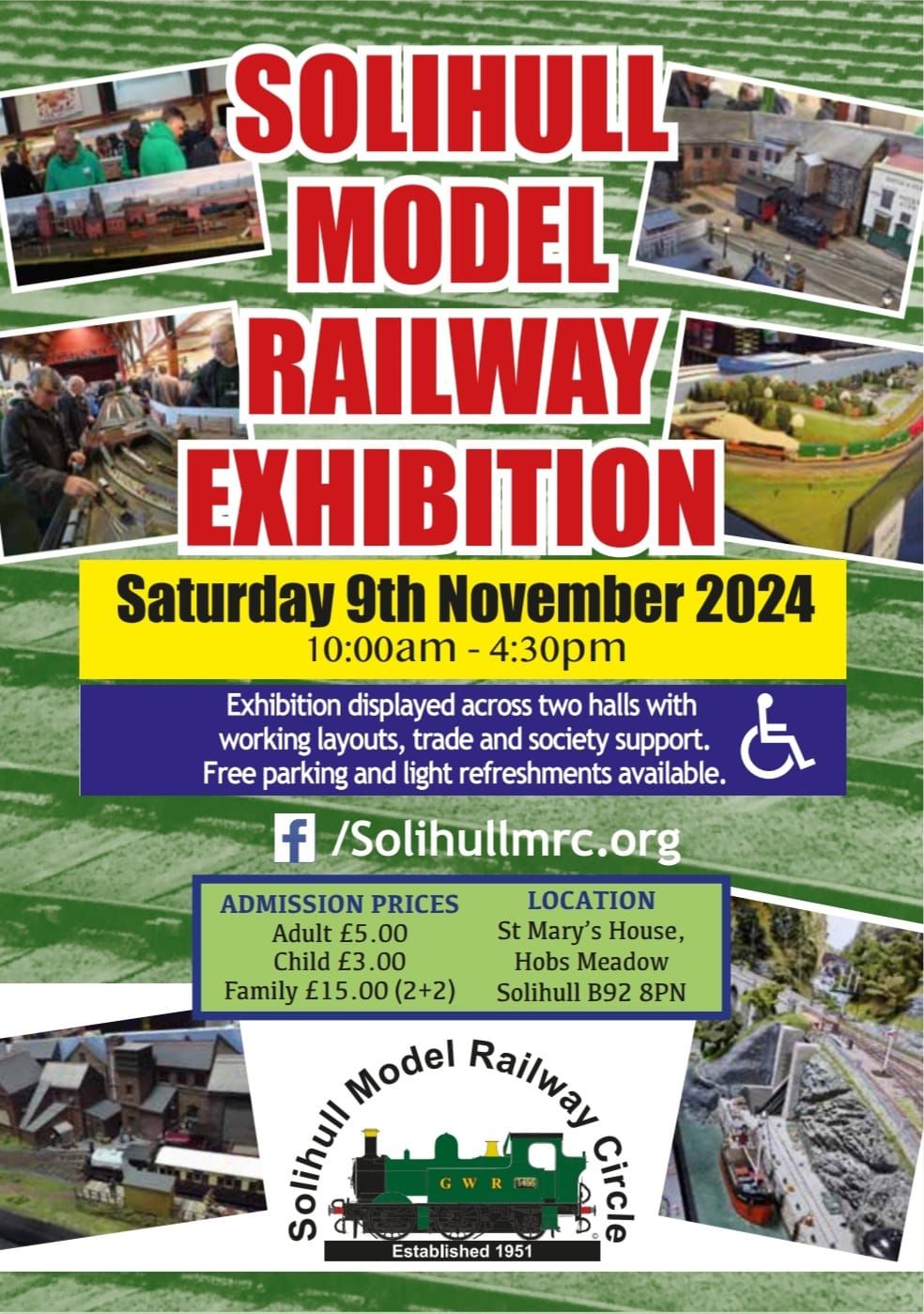 Solihull Model Railway Circle - Annual Exhibition 2024