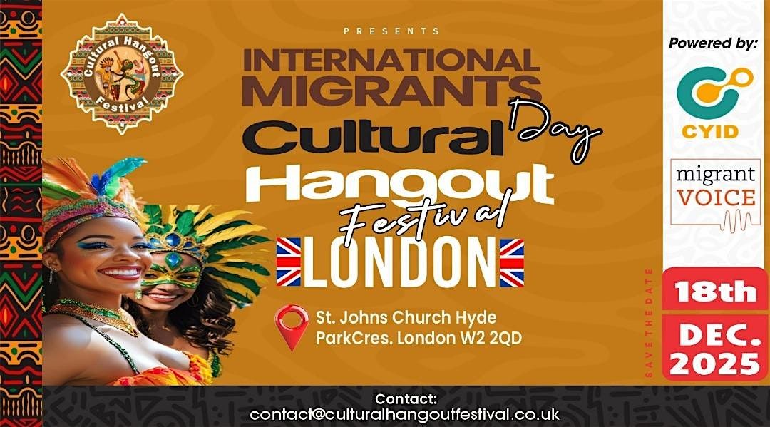 International Migrants Day - Cultural Hangout Festiva