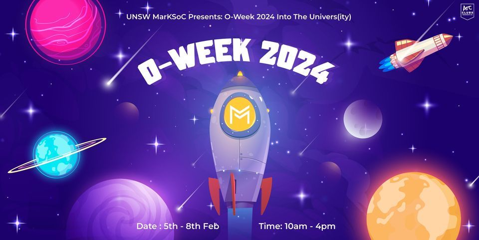 UNSW MarkSoc Presents: Orientation Week 2024 