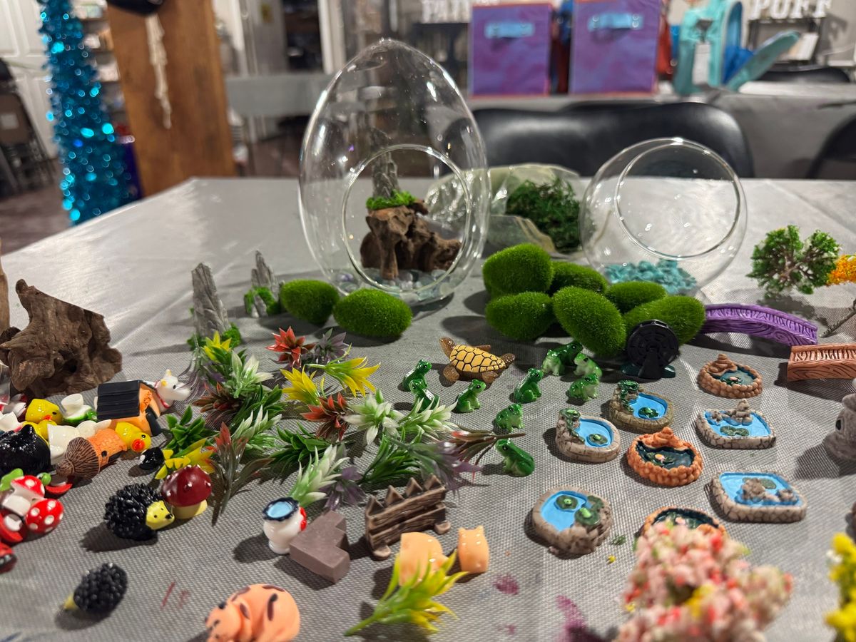 Wake & Bake Project: Terrariums 