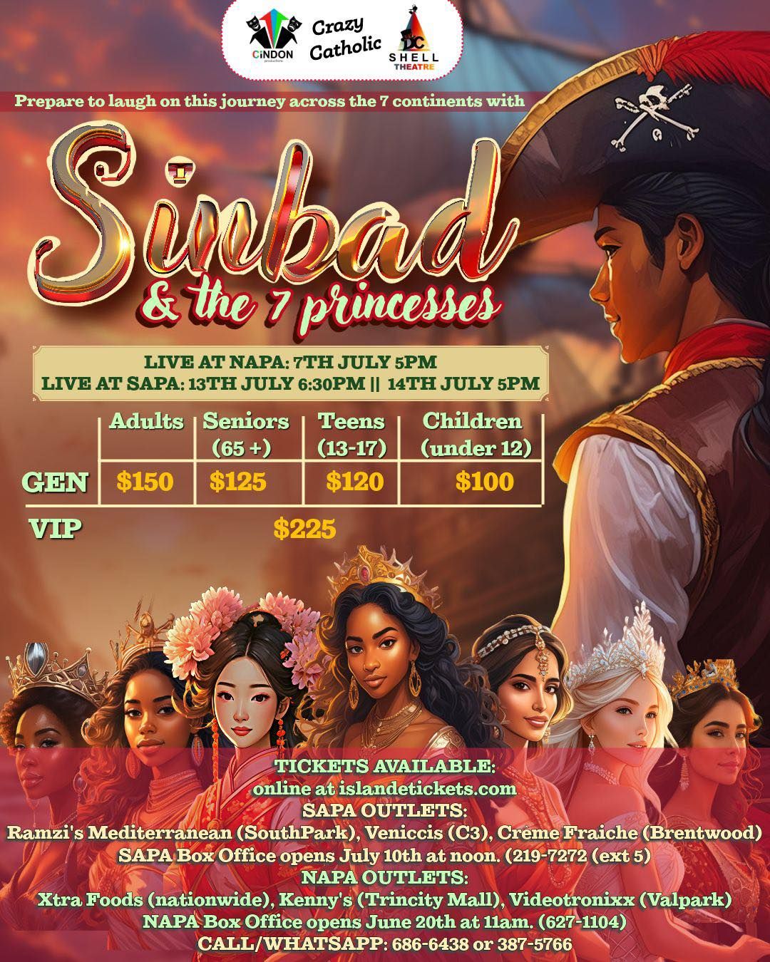 Sinbad and the 7 Princesses