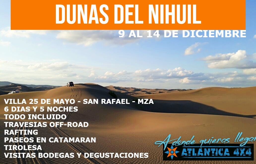 Dunas del Nihuil - Diciembre 2024