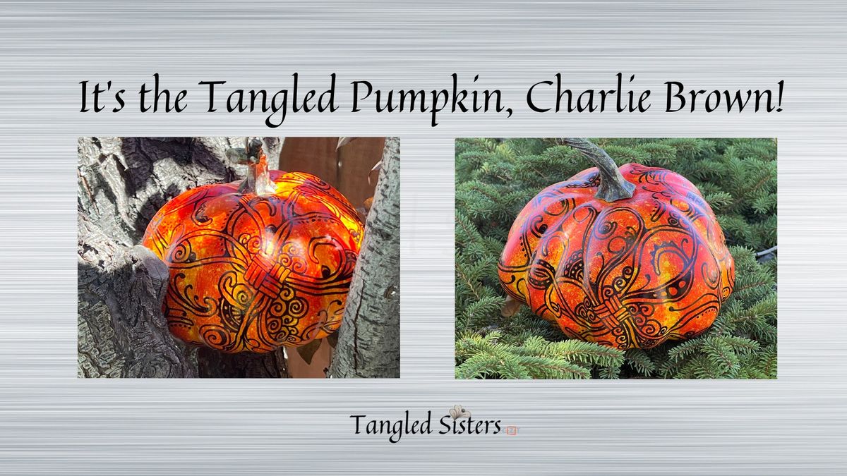 It's the Tangled Pumpkin, Charlie Brown!