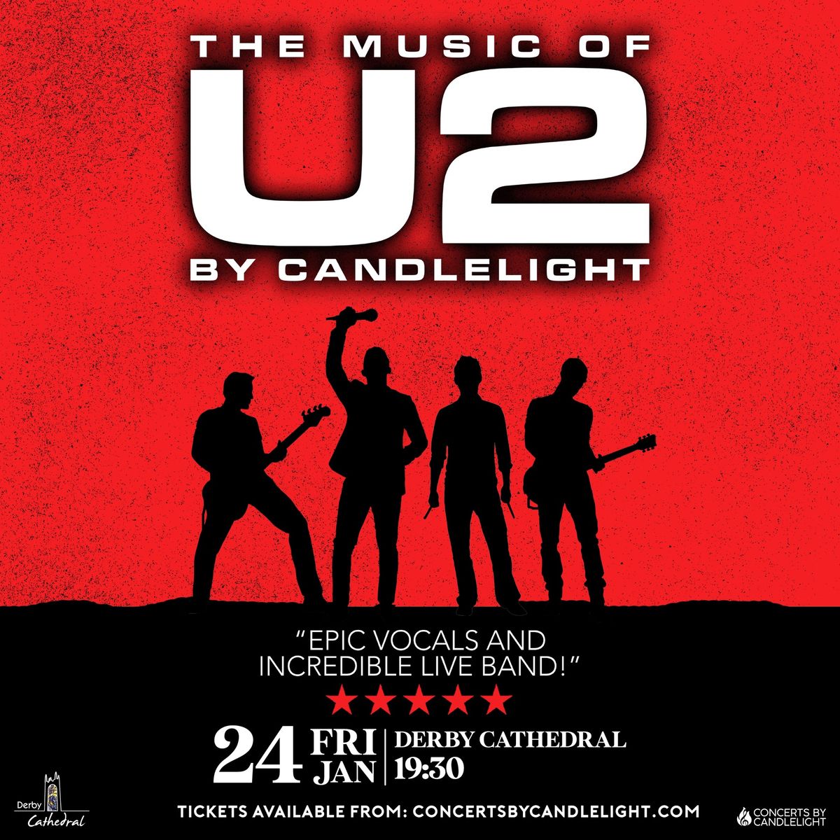 The Music of U2 By Candlelight at Derby Cathedral