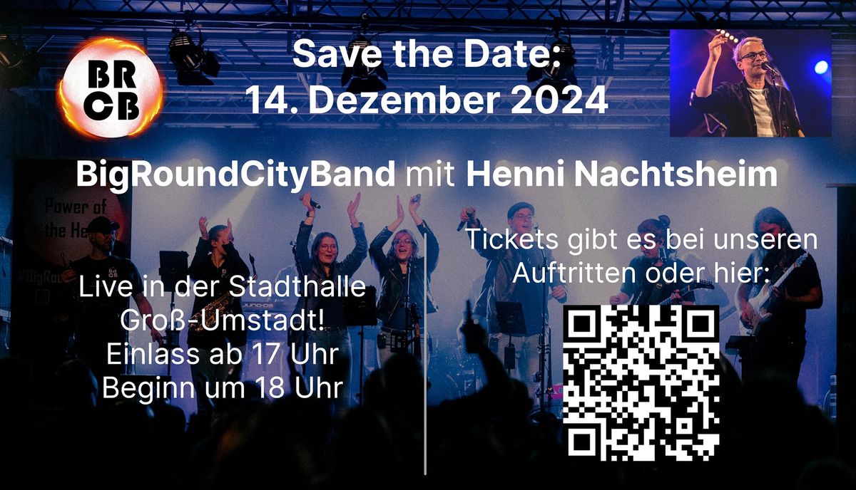 Jahresabschluss Konzert der BigRoundCityBand mit Henni Nachtsheim