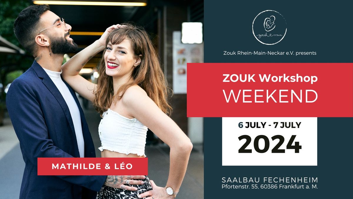 ZOUK Workshop Weekend with MATHILDE & L\u00c9O in Frankfurt