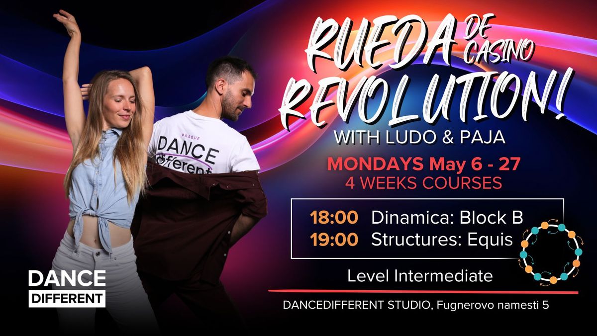 Rueda Revolution Courses | Dinamica: Block B & Complex Structures: Equis