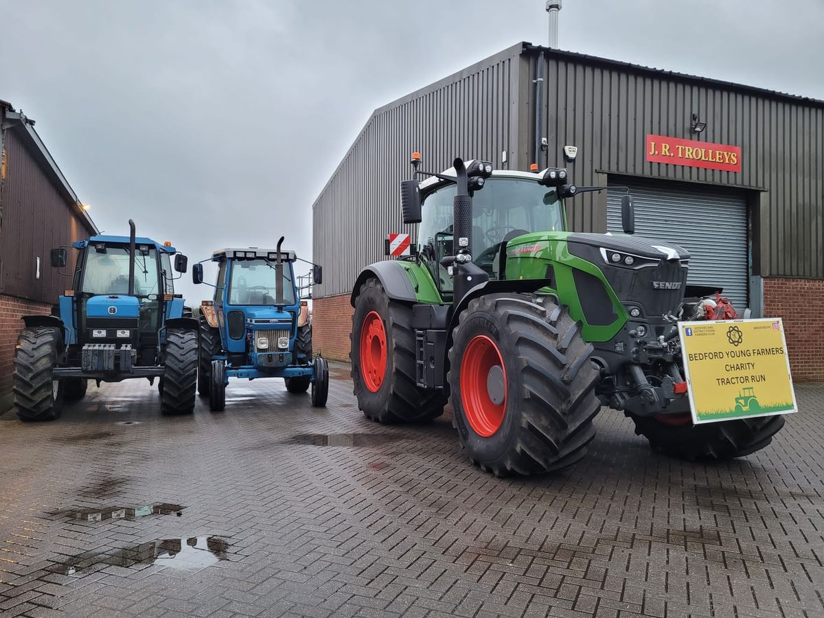 Bedford YFC Charity Tractor Run 2024