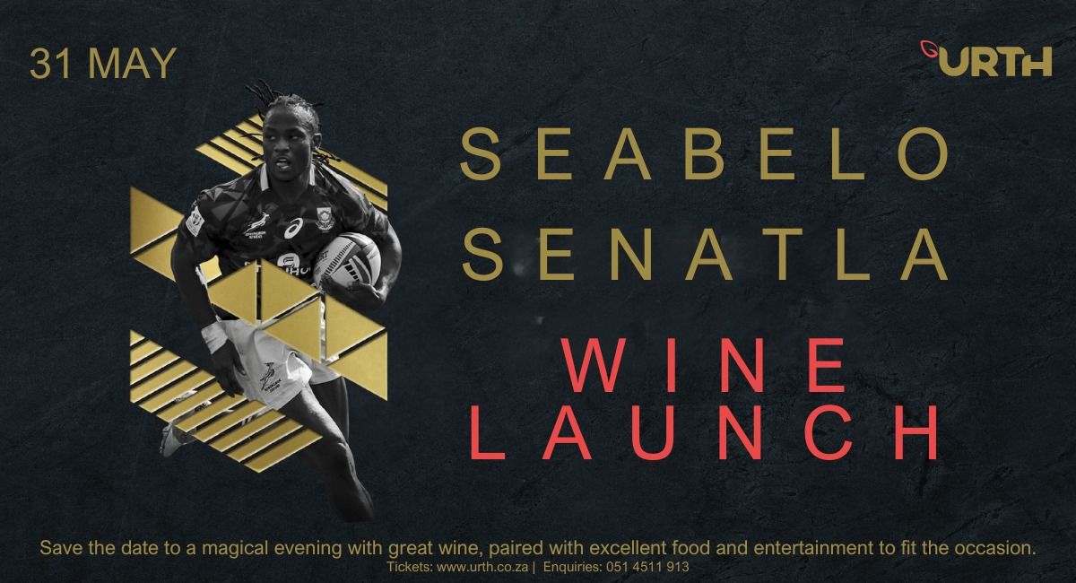 SEABELO SENATLA - WINE LAUNCH