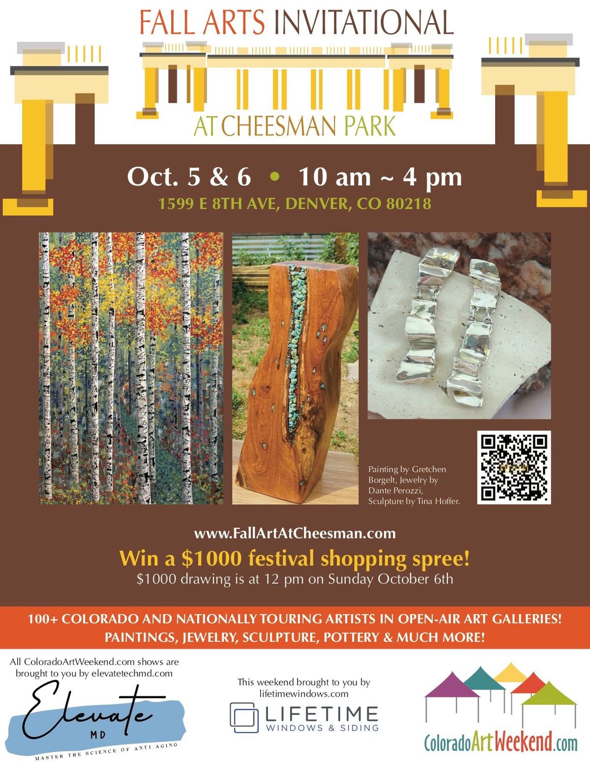 Fall Arts Invitational at Cheesman Park