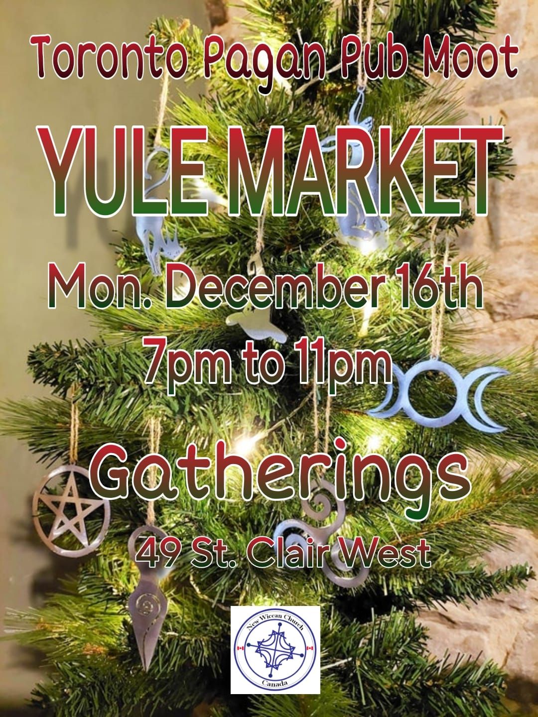 Toronto Pagan Pub Moot Yule Market!