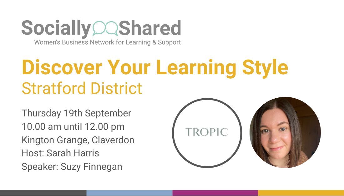 Socially Shared Stratford - Discover your Learning Style