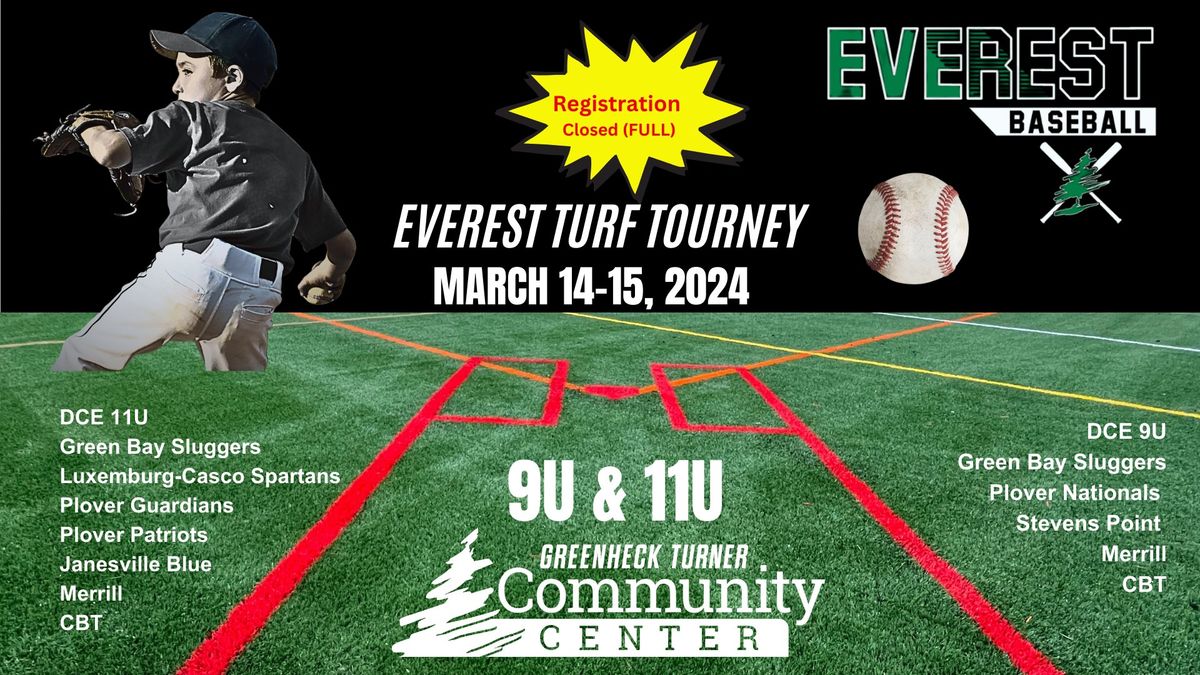 Everest Baseball Turf Tourney - March 14-15