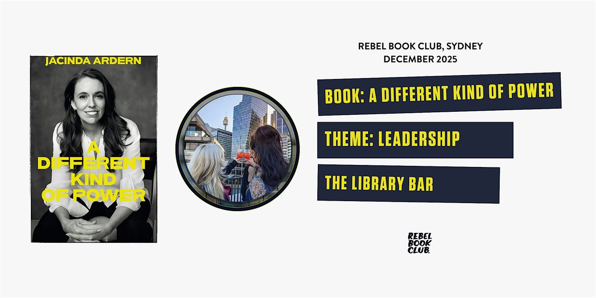 Rebel Book Club Sydney x LEADING