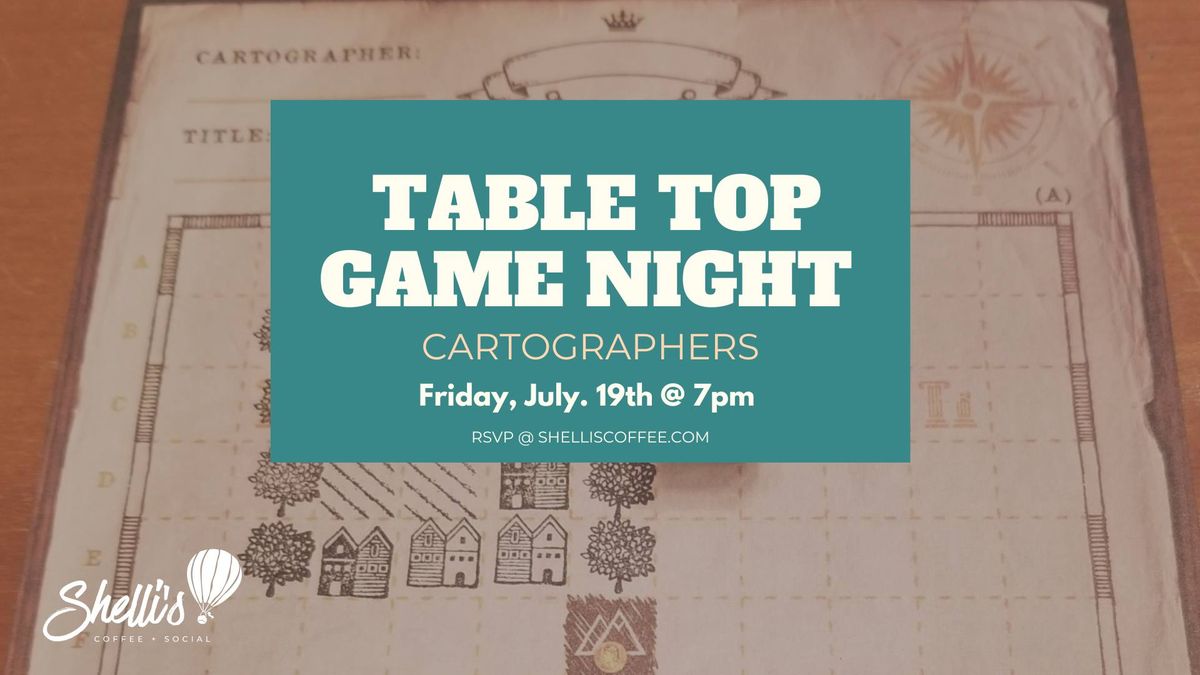 Cartographers - Table Top Game Night