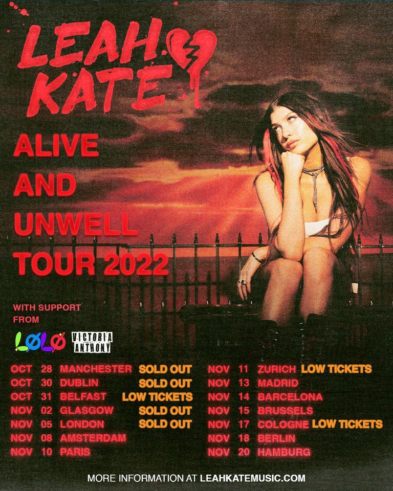 Leah Kate - Alive and Unwell Tour