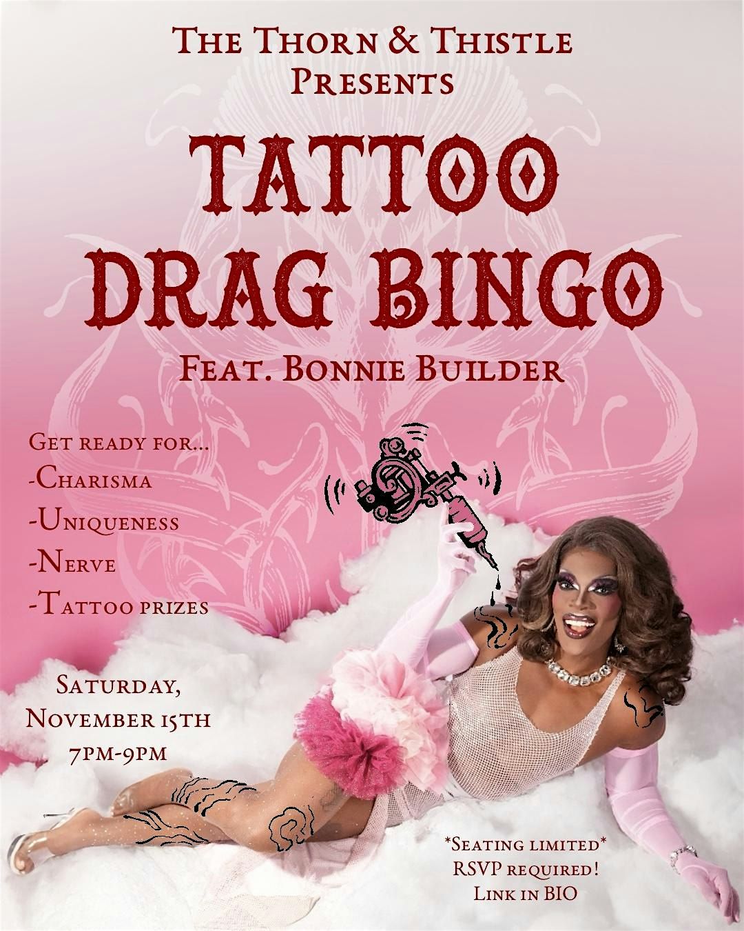 Tattoo Drag Bingo