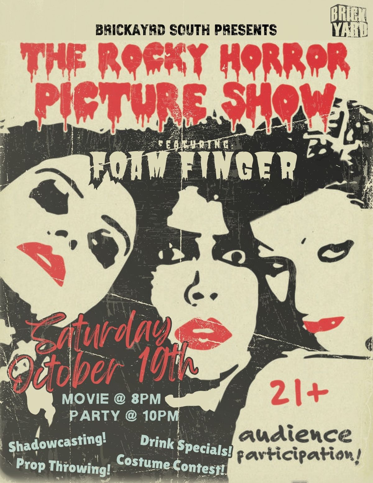 Rocky Horror Picture Show w\/ Foam Finger