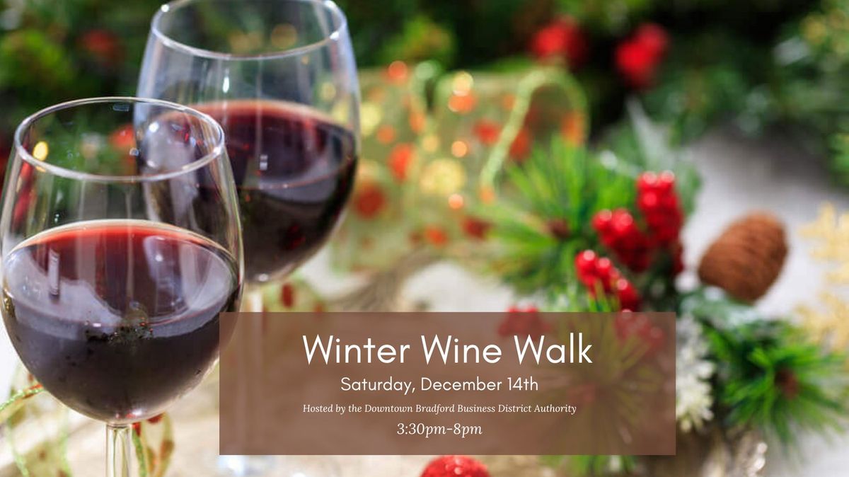 Bradford Pa 2024 Winter Wine Walk