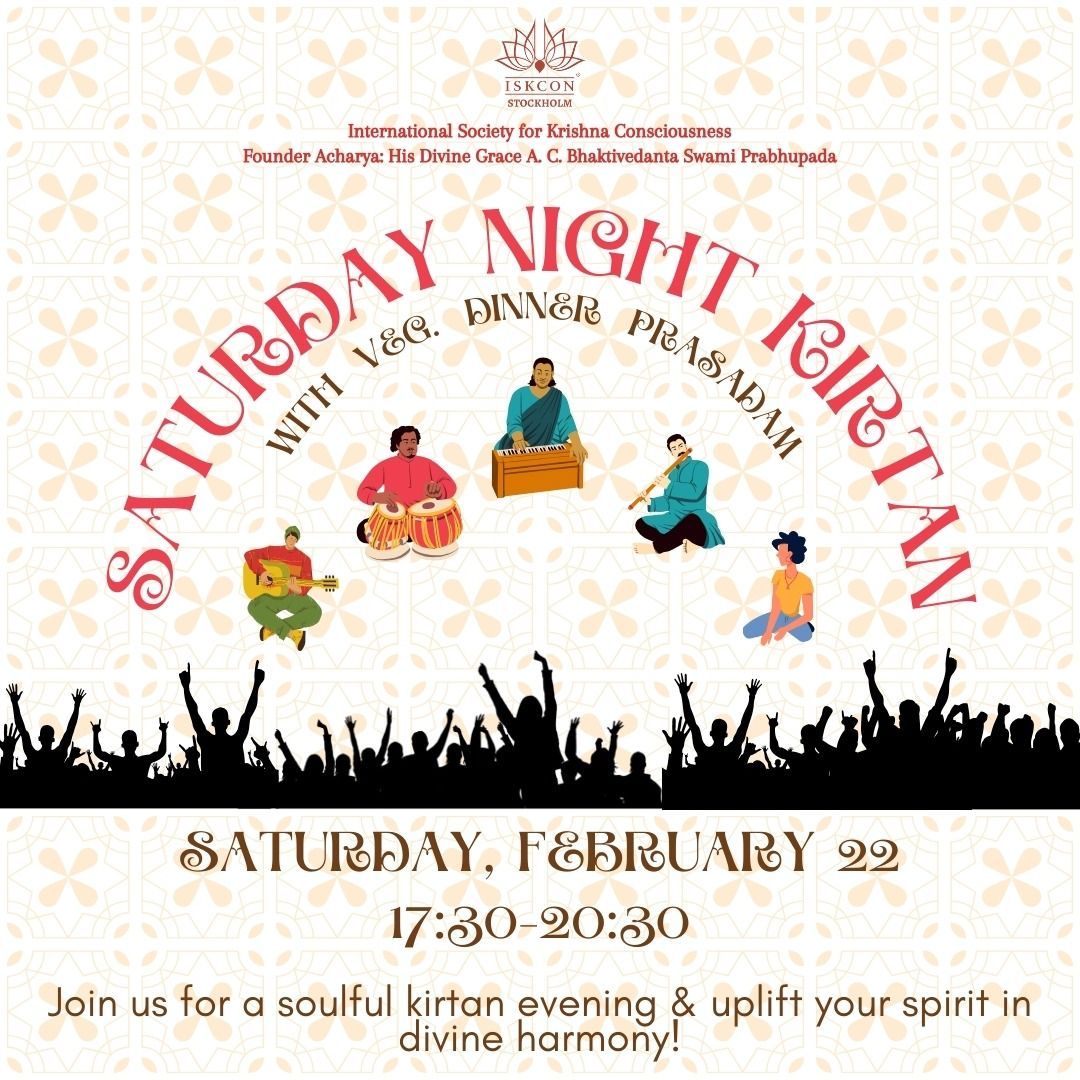 SATURDAY NIGHT KIRTAN \u2728