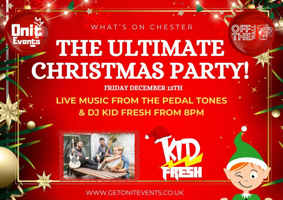 The BIG Christmas party with the Pedal Tones!