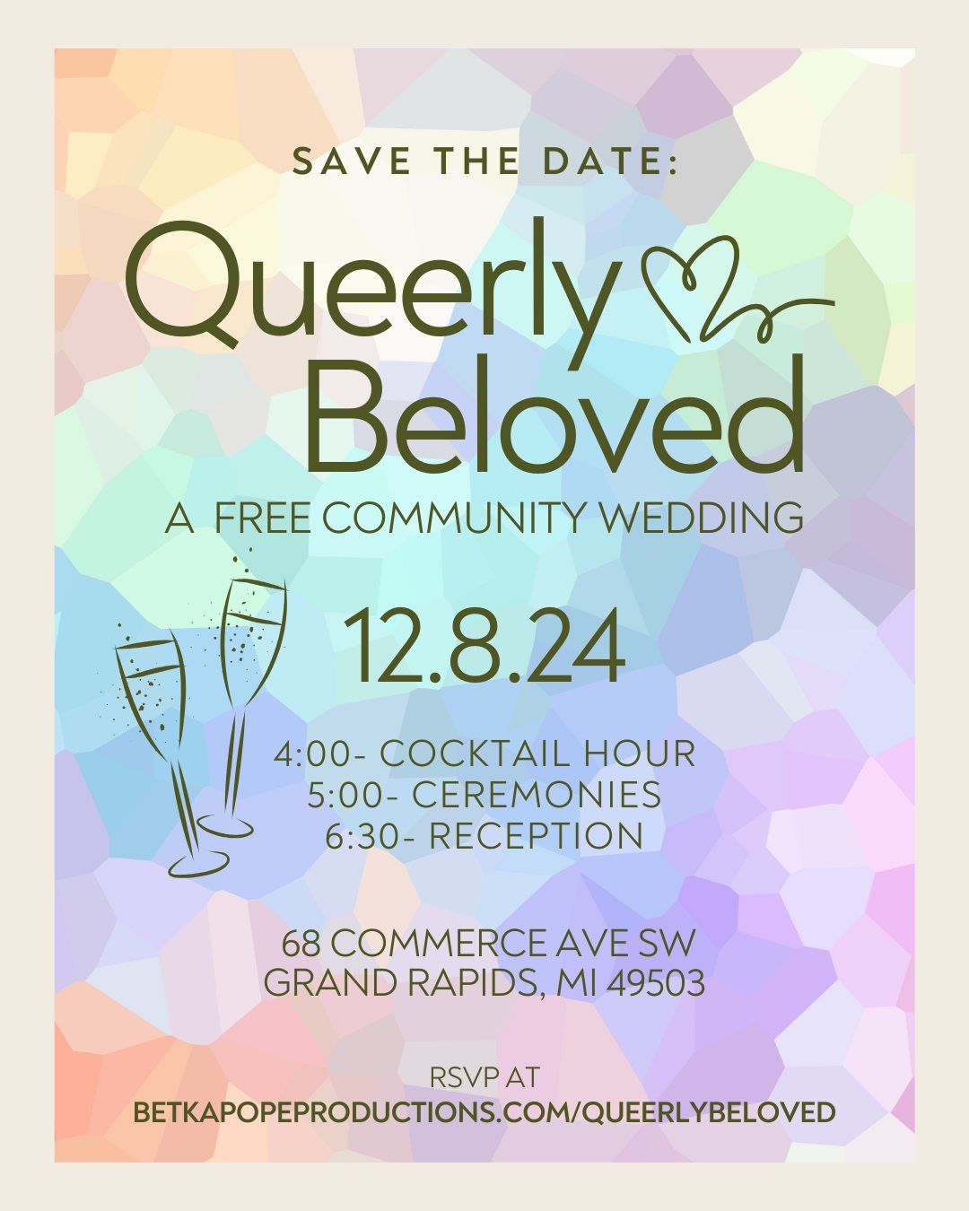 Queerly Beloved: A Free Community Wedding