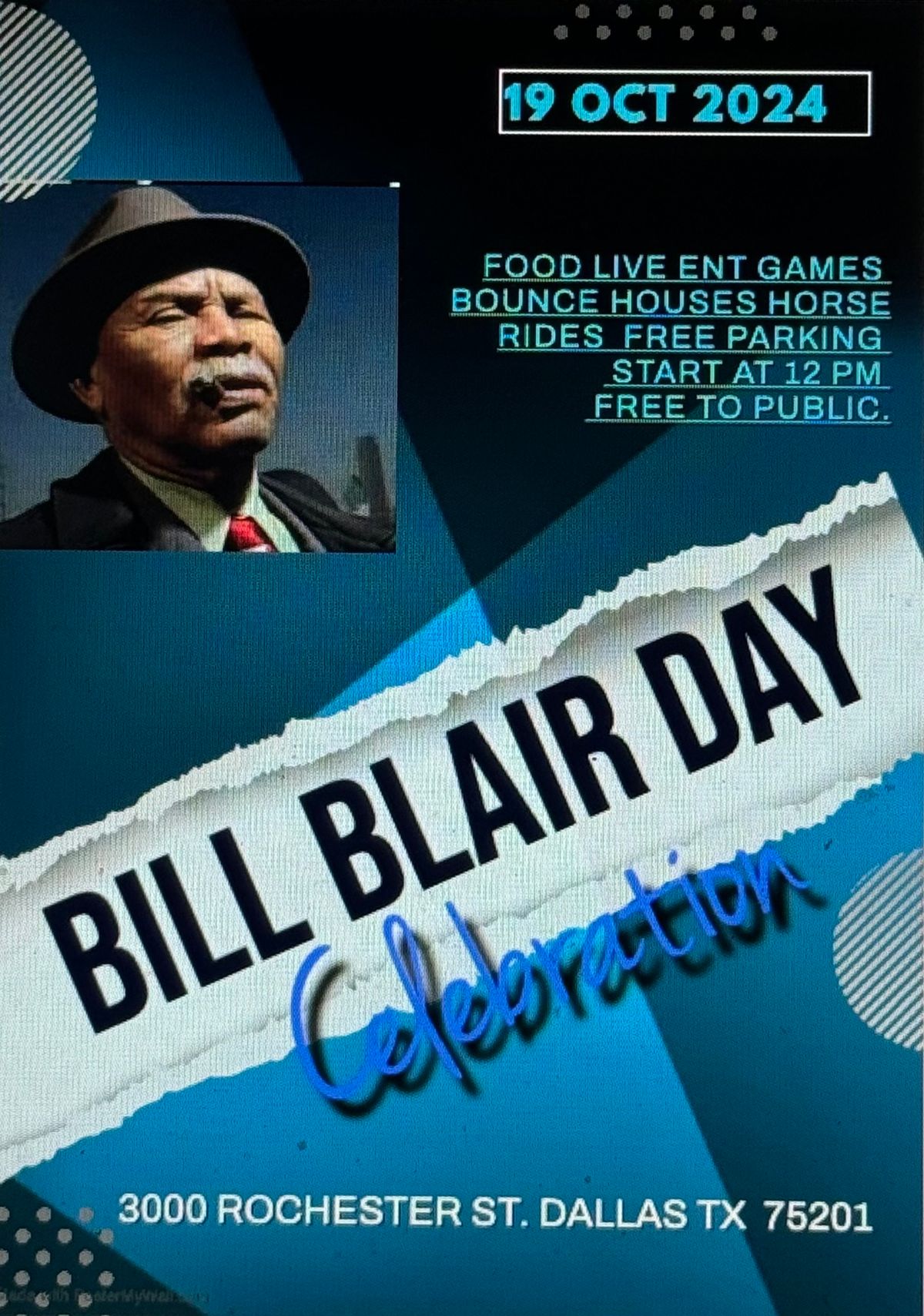 11th Annual BILLBLAIRDAY CELEBRATION 