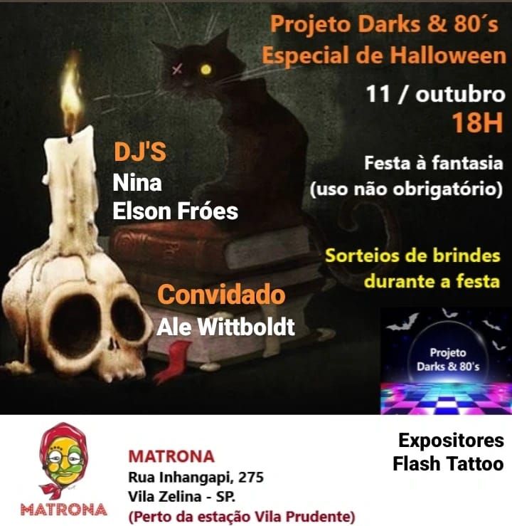 Projeto Darks & 80\u00b4s - Especial Halloween