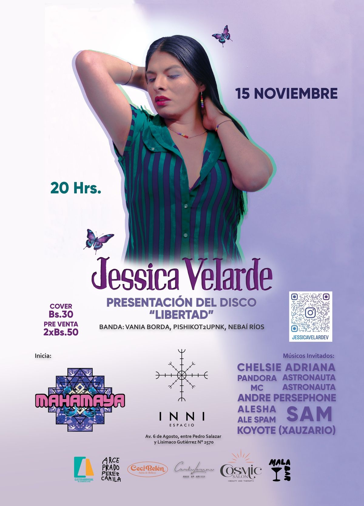 PRESENTACI\u00d3N DEL DISCO "LIBERTAD" DE JESSICA VELARDE