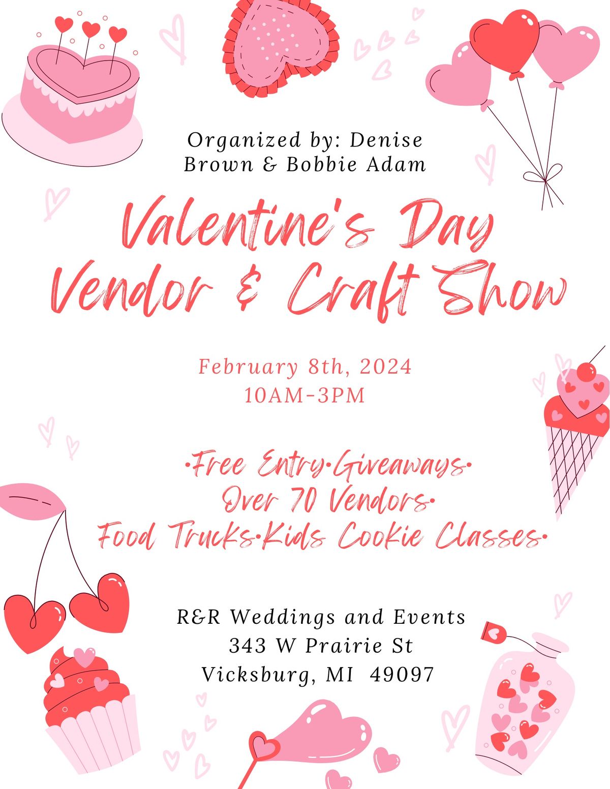 Valentine\u2019s Day Vendor & Craft Show