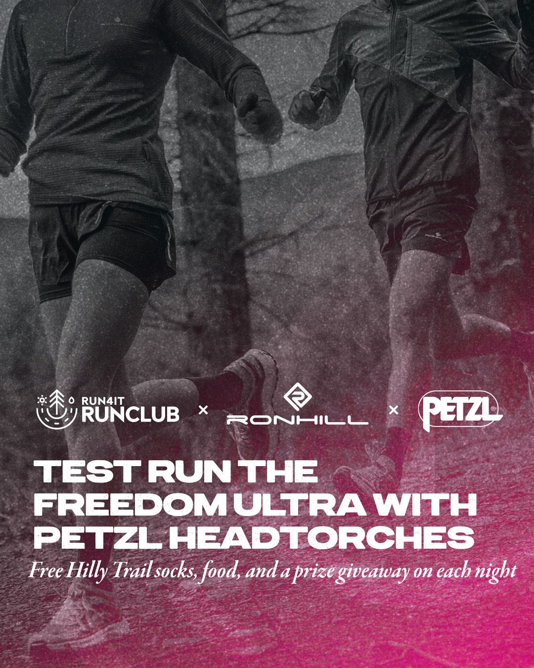 Run4It Run Club x Ronhill x Petzl