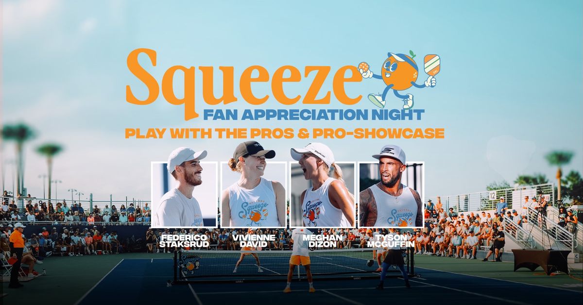 Orlando Squeeze Fan Appreciation Night