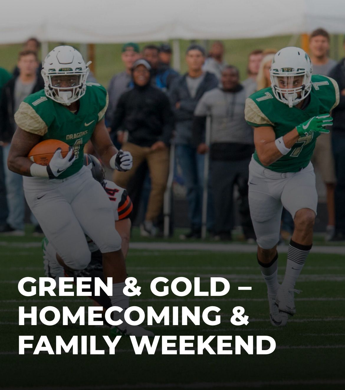 Green & Gold - Homecoming and Family Weekend 2025