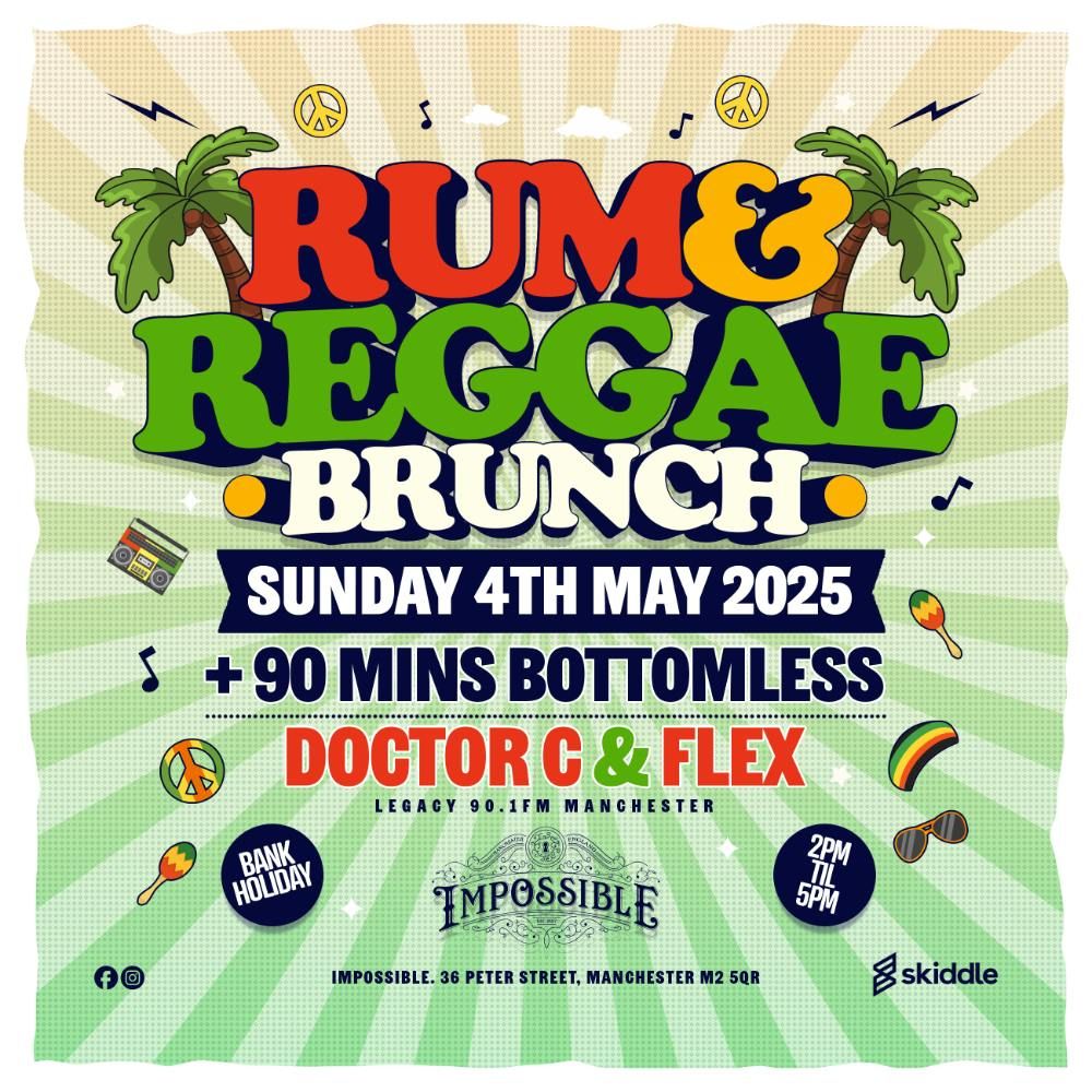 Rum &amp; Reggae Bottomless Brunch