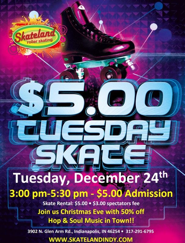 Discount Skate! $5.00 Admission!