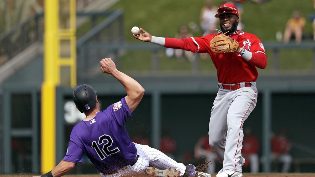 Parking Spring Training: Colorado Rockies at Los Angeles Angels