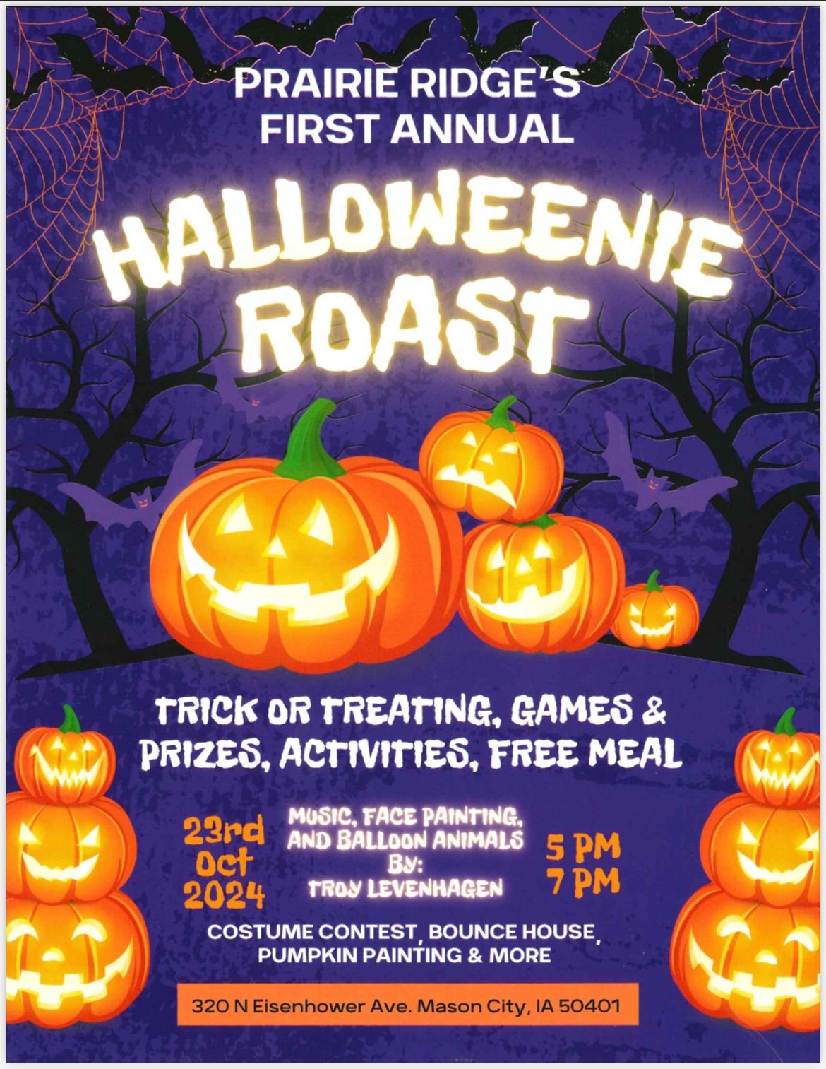 1st Annual Halloweenie Roast