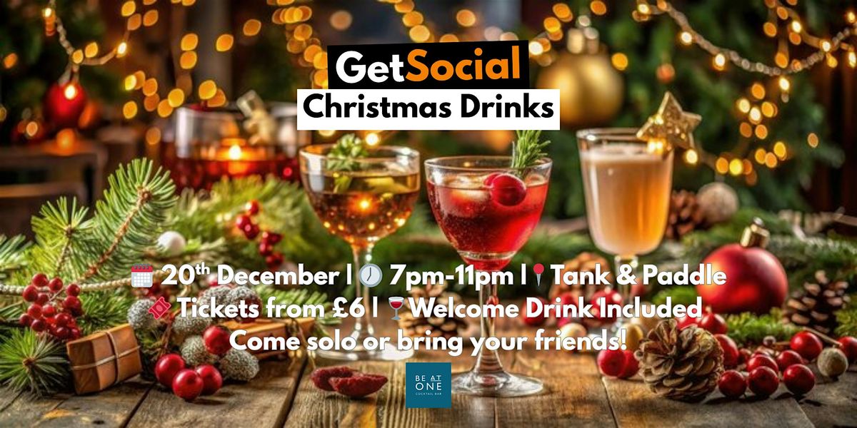 Manchester Young Professionals Xmas Social | Meet New People (20s\u201340s)