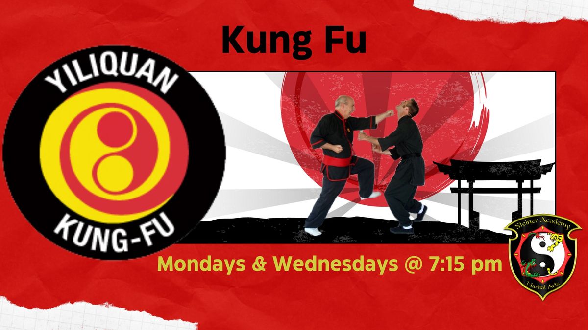 Martial Arts Class - Starr Tai Chi & Kung Fu - Mondays @ 7:15 pm - All Skill Levels Welcome!