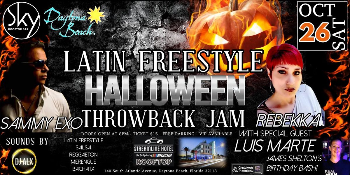 Latin Freestyle Halloween Throwback Jam & Costume Party