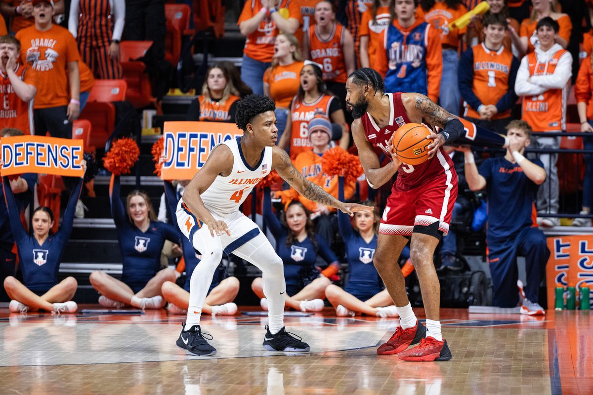 Illinois Fighting Illini at Nebraska Cornhuskers Mens Basketball