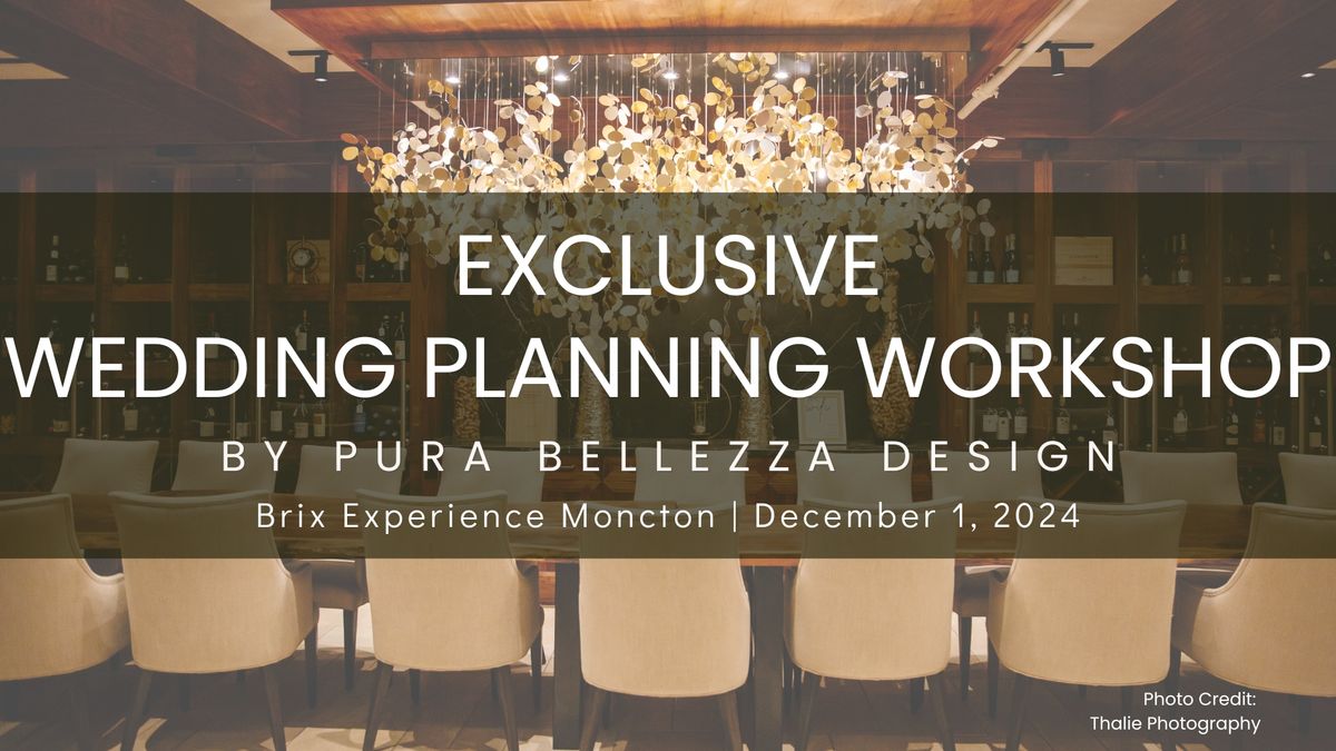 Wedding Planning Workshop