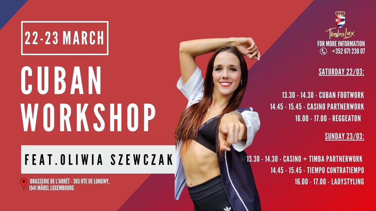 CUBAN WORKSHOP feat OLIWIA SZEWCZAK