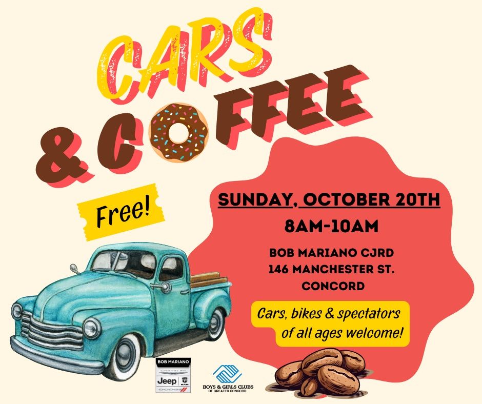 Coffee and Cars at Bob Mariano Chrysler Jeep Dodge Ram