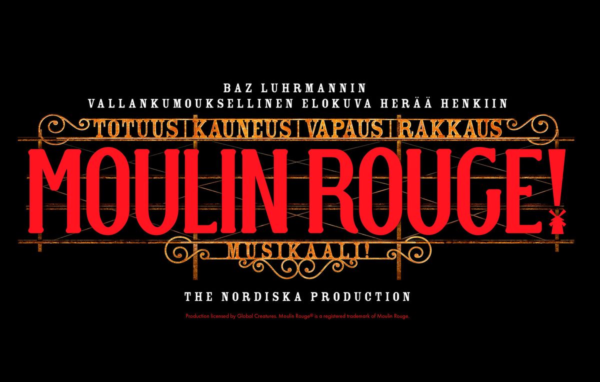 Moulin rouge, Helsinki. 12.10.2024 bussireissu Turusta l\u00e4htien.