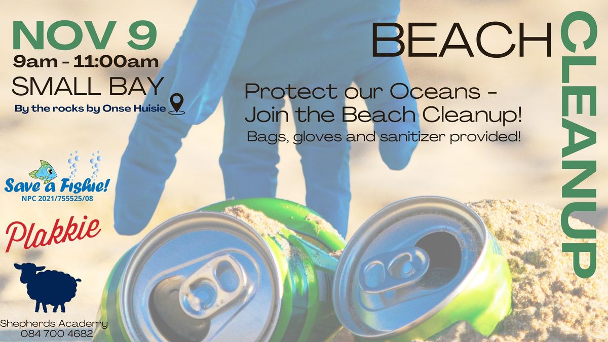 Beach Cleanup with Plakkie & Shepherds Academy